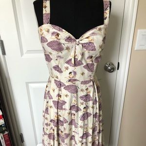 VINTAGE inspired hand-made dress fun and flirty